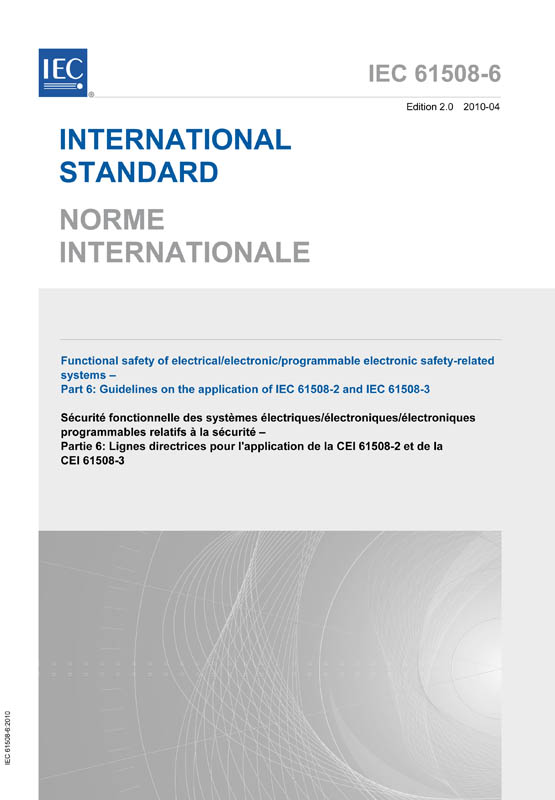 Cover IEC 61508-6:2010